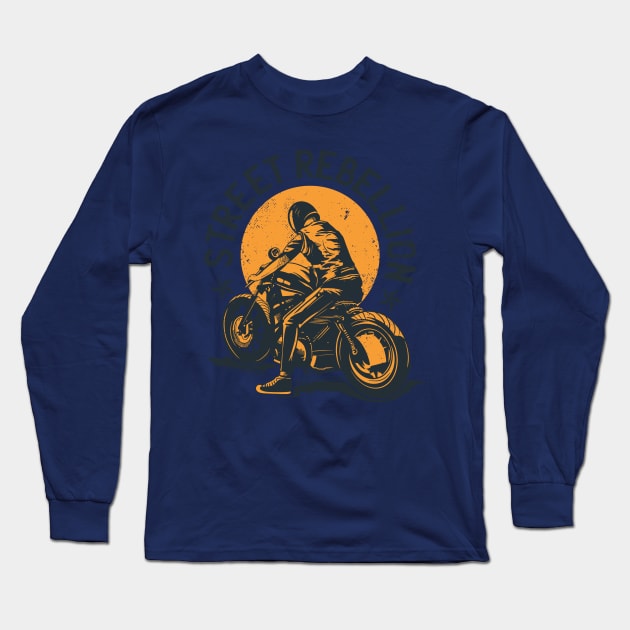 Cafe Racer Passion Long Sleeve T-Shirt by Dirt Bike Gear